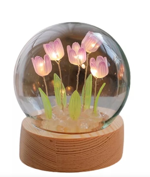 Lampara esfera Tulipan